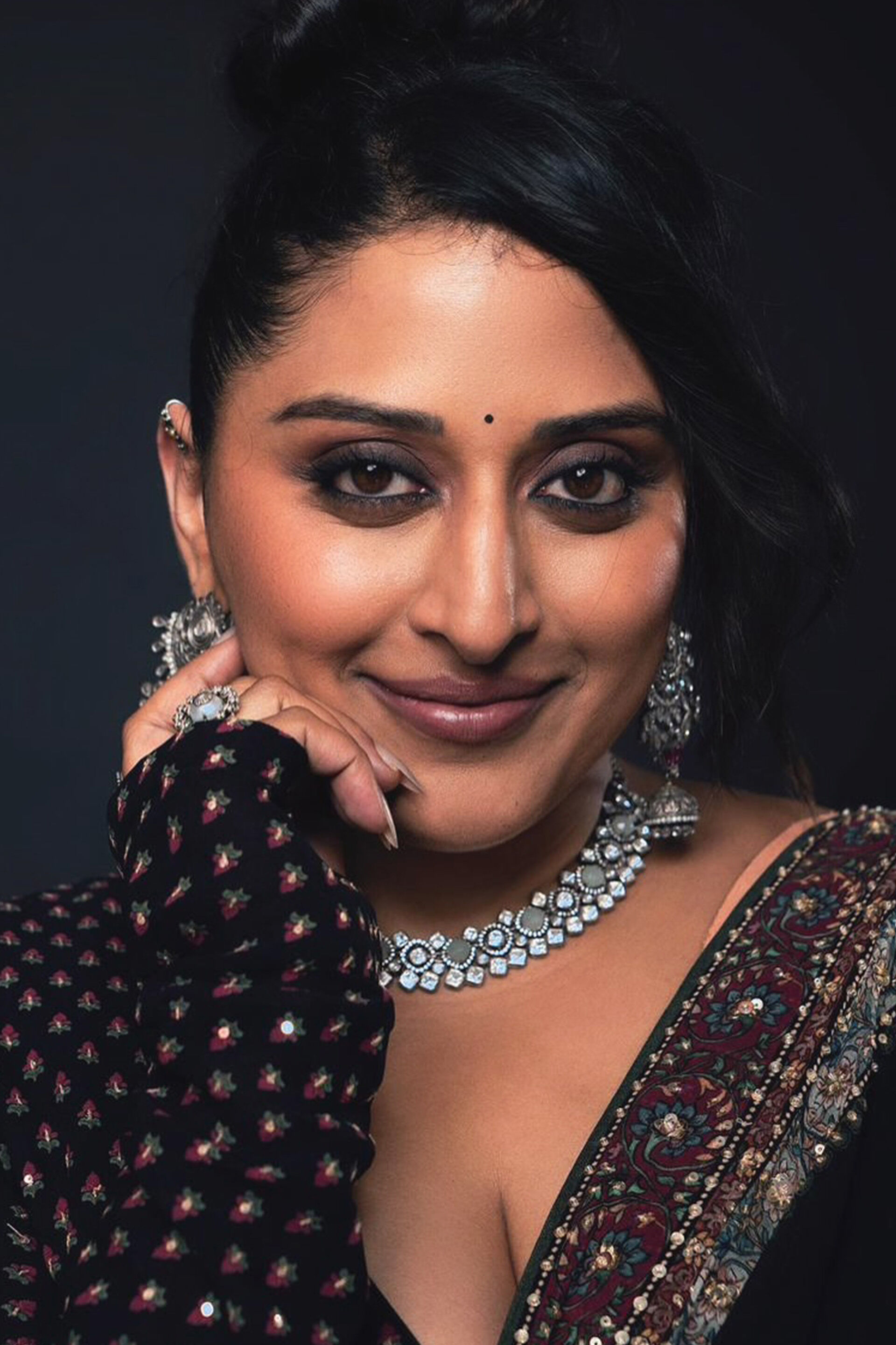 Anjana Saree - Black, , image 6